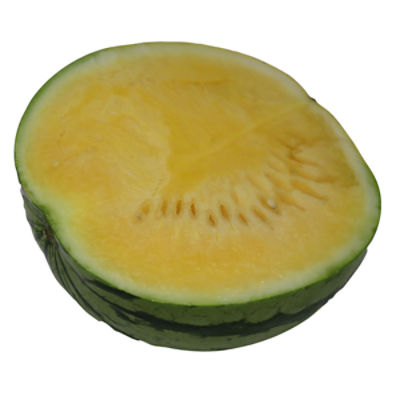 Yellow Watermelon Half