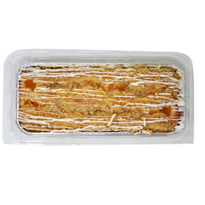 Peach Strip Cake