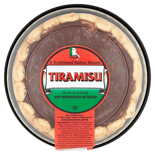 Sapore Sensuale Tiramisu Cake, 24 oz