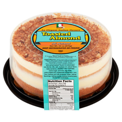 Sapore Sensuale Toasted Almond Cake, 24 oz