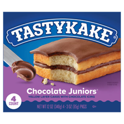 Tastykake Dessert Shells, 6 Sponge Cake Dessert Cups 