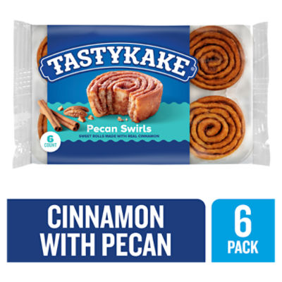 Tastykake Pecan Swirls, 6 count, 6 oz The Fresh Grocer