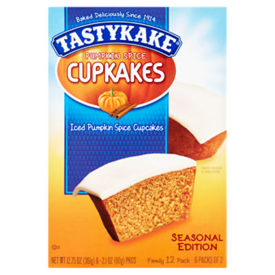 Tastykake Buttercreme Iced Cupkakes (3.5 oz) - Instacart