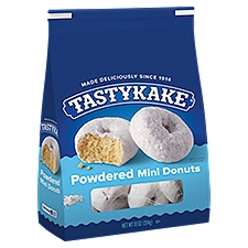 Tastykake Powdered Sugar Mini Donuts, 10 oz