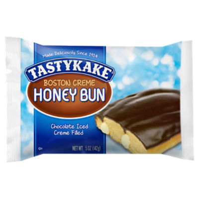 Tastykake® Boston Creme Honey Bun 5 oz. Pack