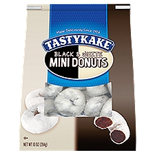Tastykake Black & White Mini Donuts, 10 oz