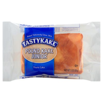 Tastykake Pound Kake Junior Pound Cake, 3 oz