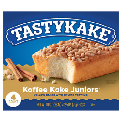 Tastykake Dessert Shells, 6 Sponge Cake Dessert Cups 