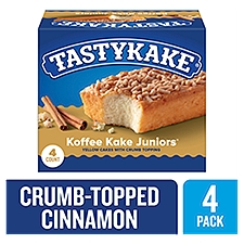 Tastykake Koffee Kake Juniors Cakes, 2.5 oz, 4 count, 4 Each