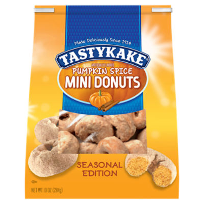 Tastykake® Pumpkin Spice Mini Donuts 10 oz. Bag, 10 Ounce