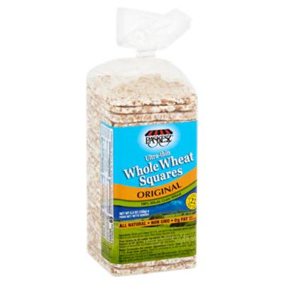 Paskesz Original UltraThin Whole Wheat Squares, 5.5 oz