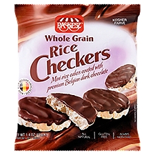 Paskesz Whole Grain Rice Checkers, 1.4 oz