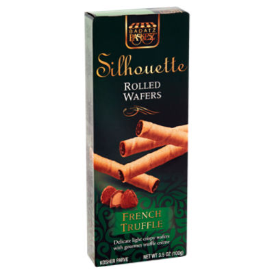 Badatz Paskesz Silhouette French Truffle Rolled Wafers, 3.5 oz