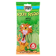 Paskesz Apple Sour Sticks, 3.5 oz
