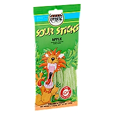 Paskesz Apple Sour Sticks, 3.5 oz