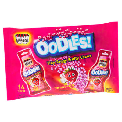 Badatz Paskesz Oodles! Strawberry Tiny Tangy Fruity Chews, 14 count, 7.9 oz