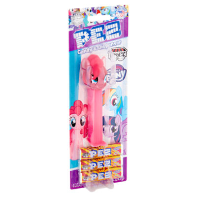 Paskesz Pez My Little Pony Assorted Fruit Candy & Dispenser, .29 oz, 3 count