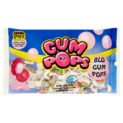 Paskesz Blo Gum Pops, 12 oz