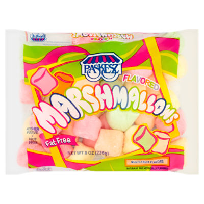 Paskesz MultiFruit Flavored Marshmallows, 8 oz