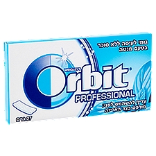 Wrigley's Orbit Professional Peppermint Chewing Gum, 14 count 0.96 oz