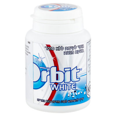 Wrigley's Orbit White Sugarfree Mint Flavored Chewing Gum, 46 count, 2.25 oz