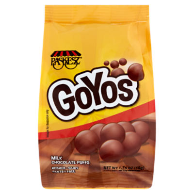 Paskesz Goyos (Milk Chocolate Puffs), 1.76 oz