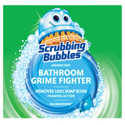 SCRUBBING BUBBLES Bathroom Cleaner: Trigger Spray Bottle, 32 oz Container  Size, Ready to Use, 8 PK
