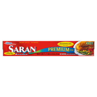 Saran Premium Wrap 100 sq ft, 1 Each