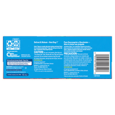 Ziploc Brand Storage Quart Bags, Plastic Storage Bags for Food, 48 Count