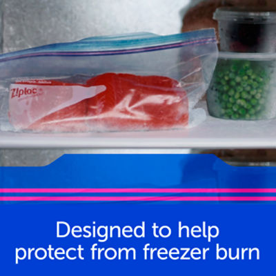 ZIPLOC FREEZER BAG QUART, Plastic Bags