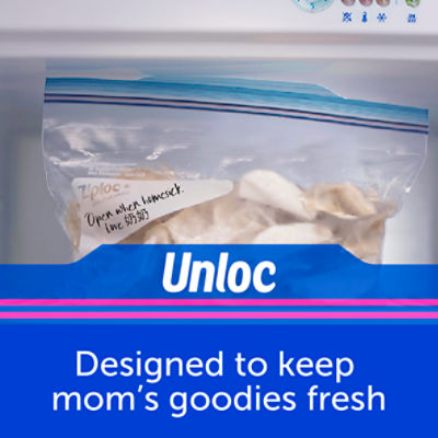 Ziploc Brand Freezer Bags with Grip 'n Seal Technology, Gallon, 28 Count