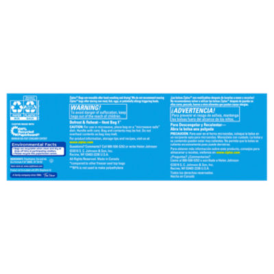 Ziploc Brand Freezer Bags with Grip 'n Seal Technology, Gallon, 28 Count