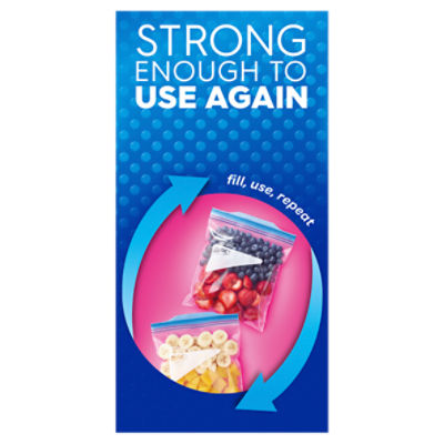 Ziploc Brand Freezer Bags with Grip 'n Seal Technology, Gallon, 28 Count