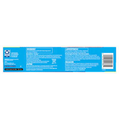 Ziploc Freezer Gallon Seal Top Bags, 16 count