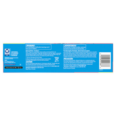 Ziploc® Brand Storage Bags with Stay Open Design, Gallon, 42 Bags, Microwave Safe, BPA Free