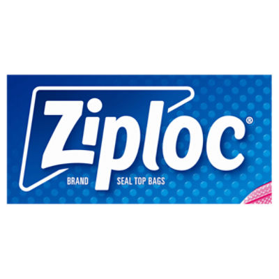 Ziploc® Brand Storage Bags with Stay Open Design, Gallon, 42 Bags, Microwave Safe, BPA Free