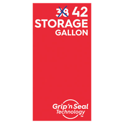Ziploc® Brand Storage Bags with Stay Open Design, Gallon, 42 Bags, Microwave Safe, BPA Free
