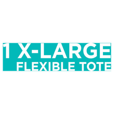  Ziploc Flexible Totes, Extra Large-1 ct (Quantity of 4) :  Health & Household