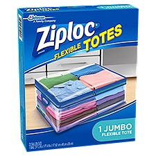 Ziploc Flexible Totes Jumbo, 1 Each