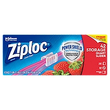 Ziploc® Slider Quart Storage Bag 42 CT