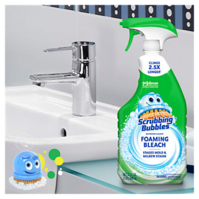 Scrubbing Bubbles Bathroom Cleaner, Daily Shower, Rainshower, Cleaning