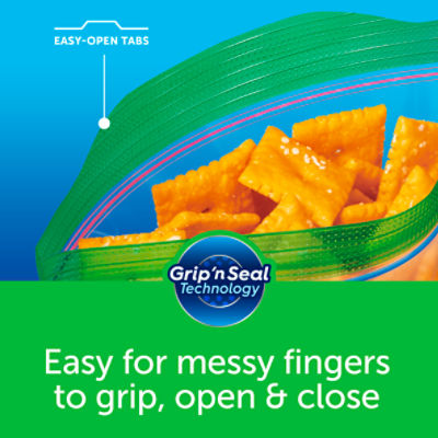 Ziploc Brand Snack Bags with Grip 'n Seal Technology, 90 ct - Foods Co.