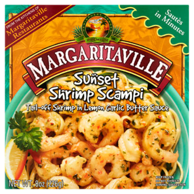 Margaritaville Sunset Shrimp Scampi, 8 oz, 10 Ounce