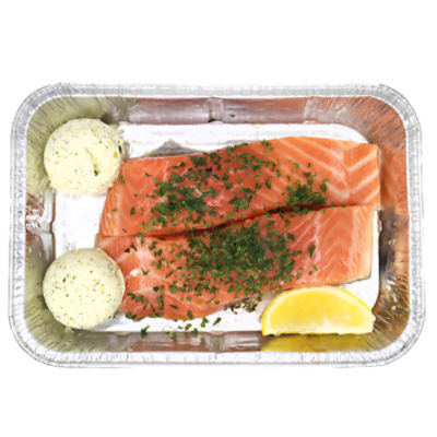 Fresh Made Garlic Butter Salmon