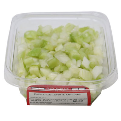 Diced Celery and Onions