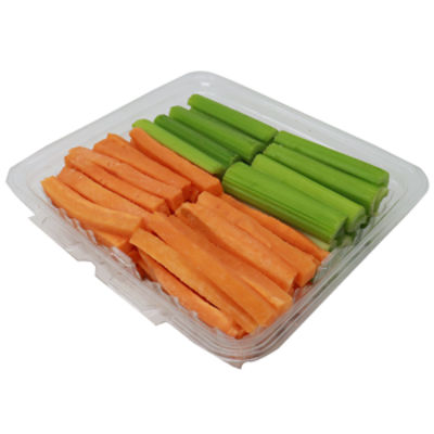 Celery and Carrot Sticks