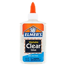 Elmer's Clear Glue, Washable, 5 Ounce
