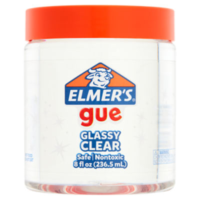 Elmer's Gue Pre-Made Slime 8oz-Clear 21105-75 - GettyCrafts