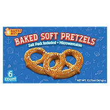 Bakers Best Baked Soft Pretzels, 6 count, 12.75 oz