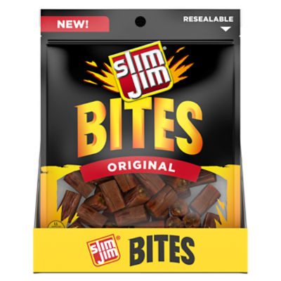 Slim Jim Original Bites Smoked Sausage, 3.75 oz